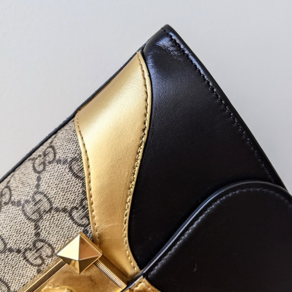 Gucci GG Supreme Monogram Osiride Top Handle Bag - Picture 16 of 17